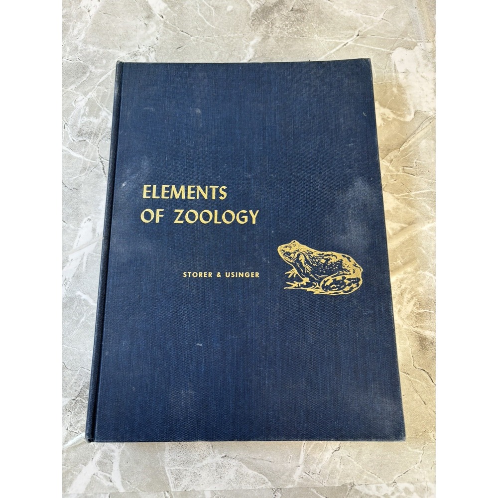 Elements of Zoology by Tracy I. Storer & Robert Usinger HC 1961